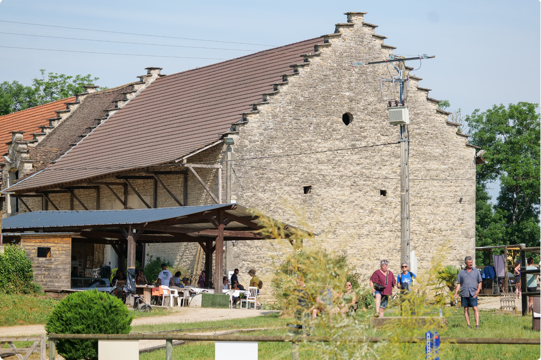 Espace abrité
